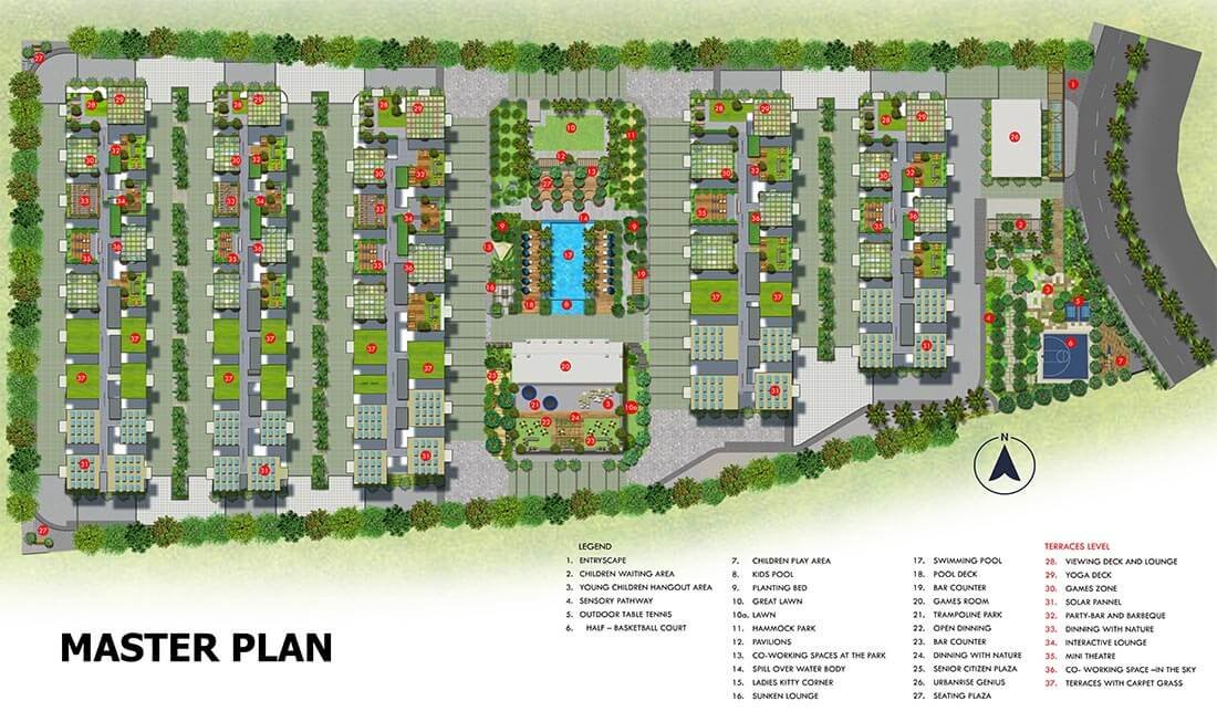 2 BHK Compact Plan